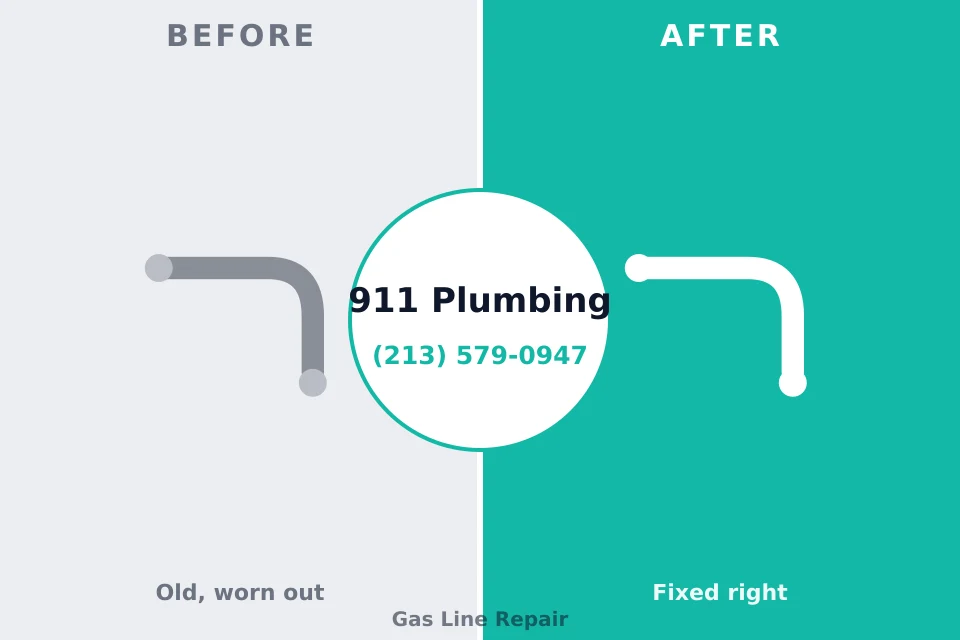 Before and after: plumbing repair Bal Harbour, FL